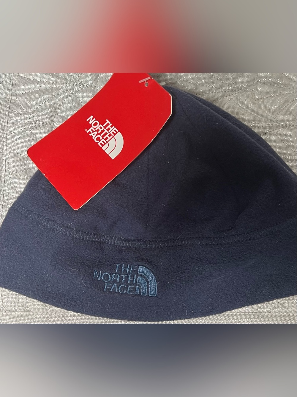 NWT The North FACE Unisex-Adult TNF Logo Standard Beanie. Sz small. Navy blue